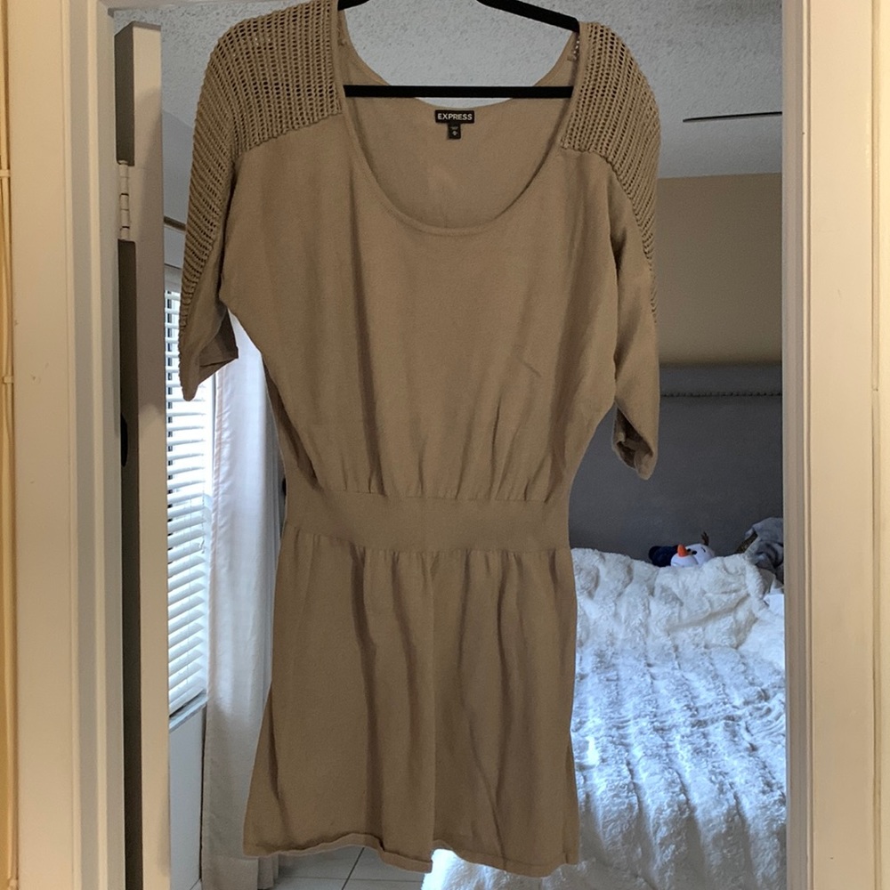 Tan Express Dress